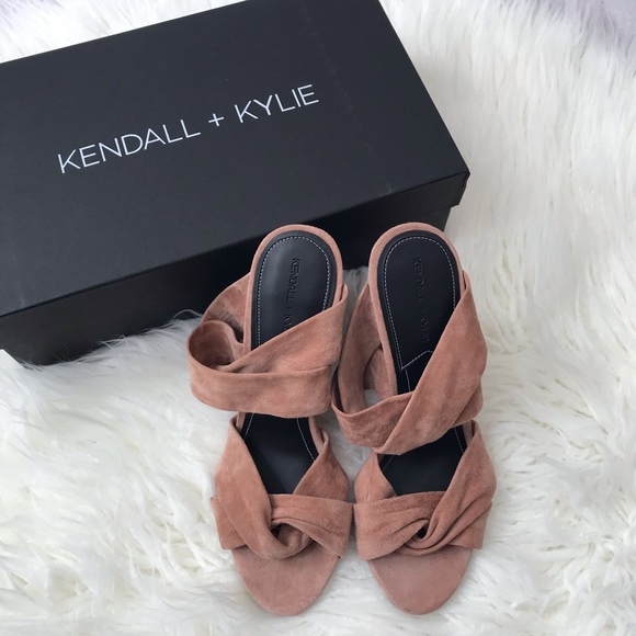 Kendall & Kylie Shoes - Brand new suede Kendall & Kylie heels